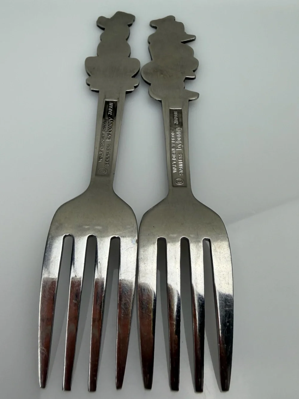 Walt Disney Pluto & Donald Duck Stainless Steel Forks